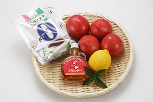 トマトのシロップ煮