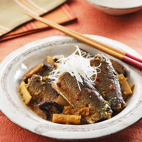 紅焼青串魚 さんまの醤油煮 レシピナビ 紅焼青串魚 さんまの醤油煮 レシピナビ