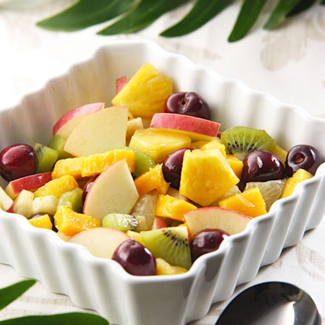 甘熟りんご酢でつくるフルーツマリネ