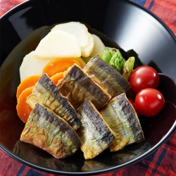 さんまのソテーカレー風味