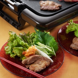 牛肉でサムギョプサル風