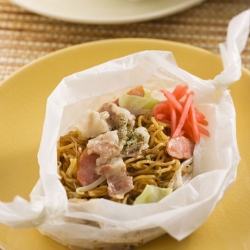 カンタン!包み焼きそば