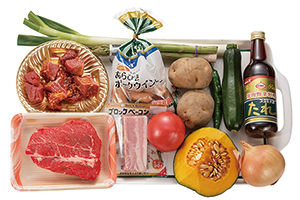 ジューシーMEATのBBQ