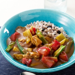 夏野菜の和風カレー