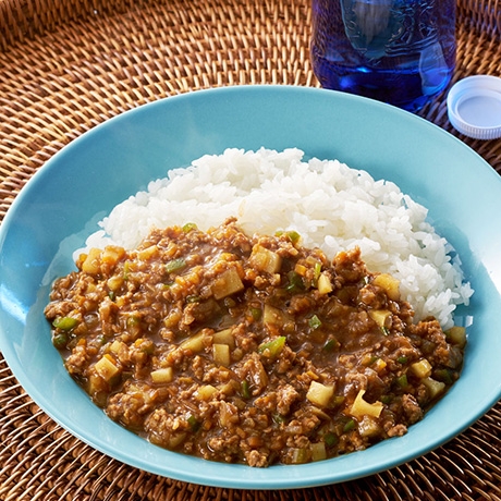 根菜たっぷりキーマカレー