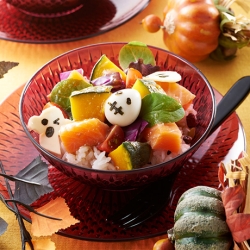 ハロウィンサラダ寿司