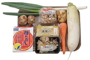 秋! 新潟野菜のお味噌汁