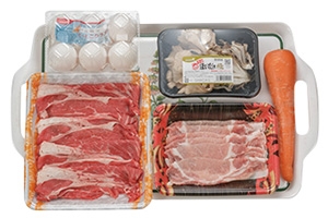 ホットプレートで「焼きすき!」