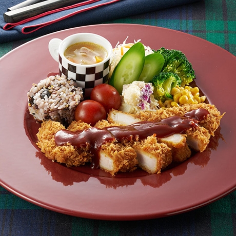 柔らかロースとんかつのワンプレートごはん レシピナビ 柔らかロースとんかつのワンプレートごはん レシピナビ