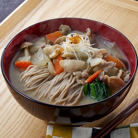 節分 あったか! 豚汁そば