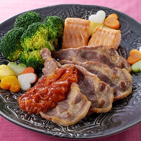 バレンタイン ミックスステーキ