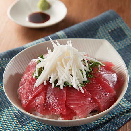 しゃきしゃき! まぐろ丼