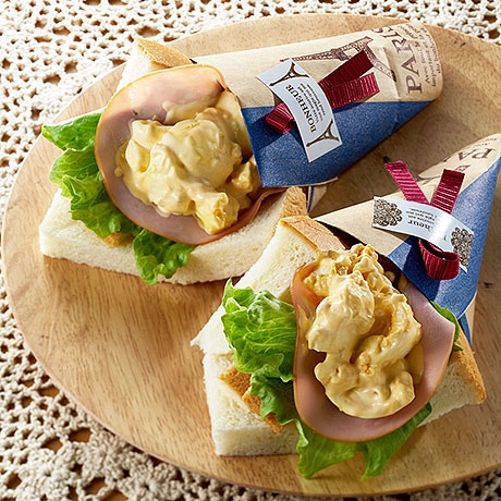 たまごのくるっとサンド