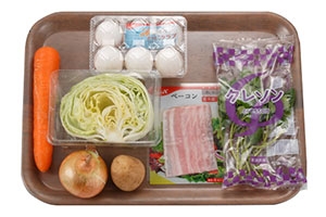 マヨネーズで! オムレツスパニッシュ風