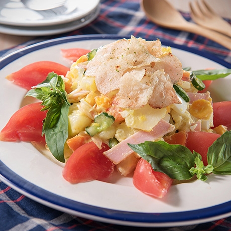 パリパリトマトポテサラ