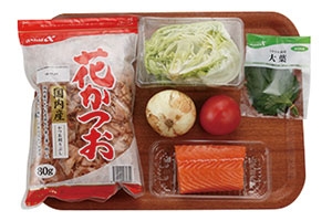 母の日 サーモンサラダ