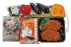 ゴロゴロ具材の夏野菜カレー