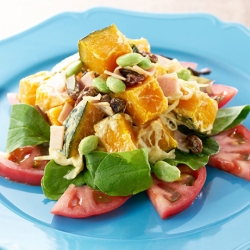 かぼちゃのカレーサラダ