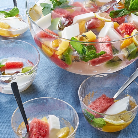 すいか杏仁ボウル