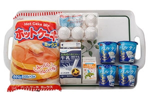 フルーツスコップケーキ