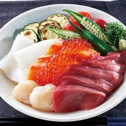 ベジ海鮮丼
