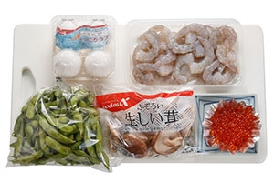 新潟茶豆の冷やし茶碗蒸し