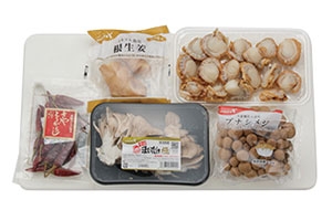 ほたてときのこの佃煮風