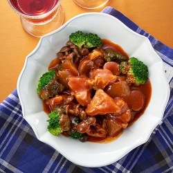 チキンのケチャップ煮