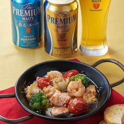 Seafood味噌アヒージョ