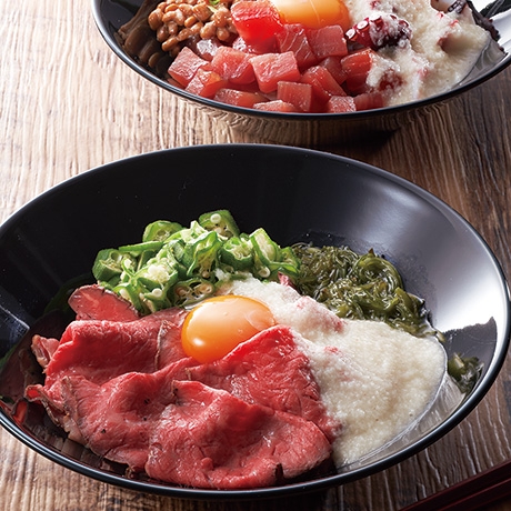 色々ねばねば山かけ