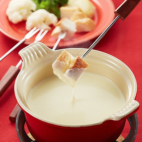 チーズフォンデュ