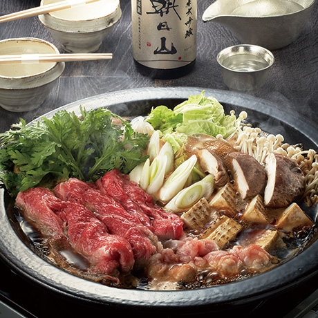 匠のすき焼き 牛肉 豚肉合い盛り仕立て レシピナビ