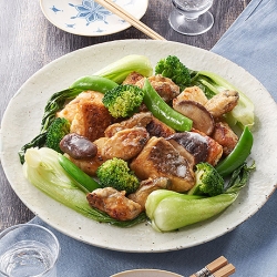 真鯛とかきのバター醤油ソテー