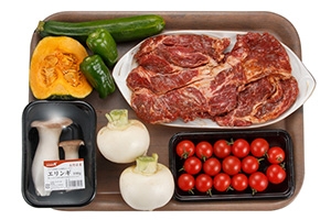 ホットプレートステーキ