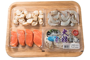 ほたてたっぷりホットプレート海鮮バター焼き