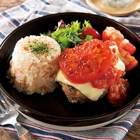簡単!おうちでカフェ風トマトづくしプレート