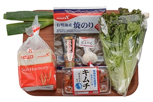 巻き巻きBBQ~旨辛サムジャン風~