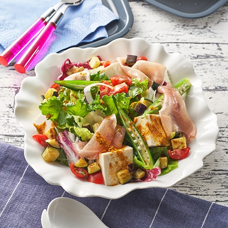 夏野菜のカレーサラダ レシピナビ