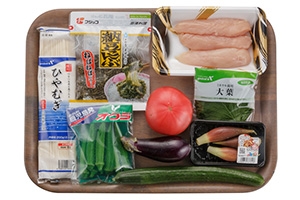 だしつゆで食べる汁なし麺