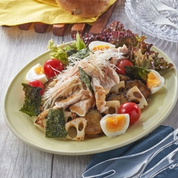 チキンとれんこんのECHIGO salad