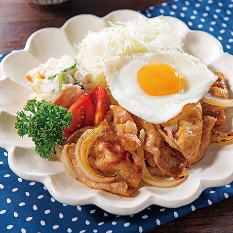 瑛子流!定食屋さんのしょうが焼き