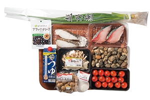 だし香るつゆときのこのアクアパッツァ煮