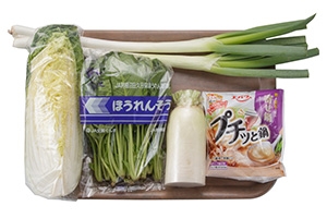 もち入りスタミナみぞれ鍋