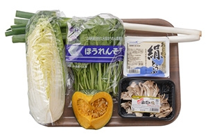 3種のお肉の具だくさんすき焼き