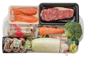 ミックスステーキ ぶっかけおろしダレ