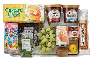 秋がたっぷりアイスパフェ