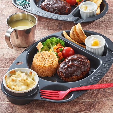 ハンバーグプレート レシピナビ