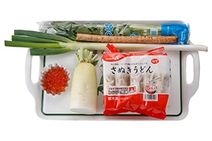 お雑煮風年明けうどん