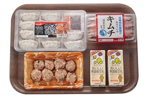 旨辛!豆乳キムチの餃子鍋