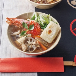 お雑煮風年明けうどん